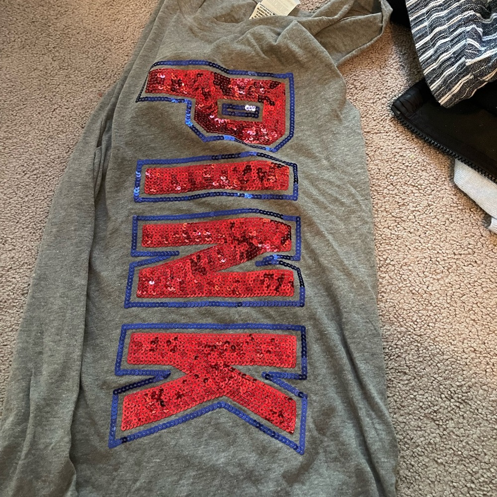 Sequence USA PINK tank top xs